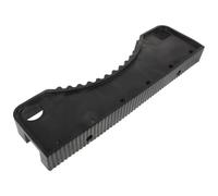 WHAMVOX Accesorios de Escalera de Aluminio Antideslizantes, Almohadillas Acolchadas Negras de 34 Cm para Escaleras Telescópicas, Protección y Estabilizador para Uso en Literas