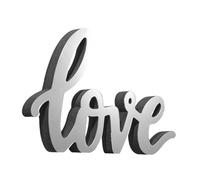 WHAMVOX Adornos de Madera Love Letreros de Amor para Mesa Decoración Letras de Amor Adorno para Cartas del Hogar Decoración de Mesa Vintage para San Valentín