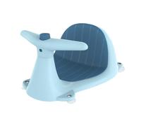 WHAMVOX Asiento de Ducha para Bebés Recién Nacidos con Diseño Innovador y Spray de Agua Cómodo y Seguro con Estructura para Baño Completo Antideslizante y Fácil de Usar Color Azul