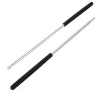 WHAMVOX Baquetas de Aleación de Aluminio 5a para Batería Acústica, Palos Musicales Portátiles Agarre Cómodo y Diseño Pesado para Instrumentos de Percusión