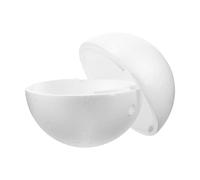 WHAMVOX Bolas de Espuma Redondas Material Espuma para Manualidades Superficie Lisa y Hueca para Bodas y Fiestas de Compromiso