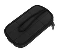 WHAMVOX Bolsa de Depósito para Moto Magnética, Funda Táctil Negra