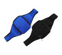 WHAMVOX Bolsa para Cinturón de Micrófono para Uso Diario Resistente de Neopreno Ajustable, 2 Piezas Adecuado para Deportes y Baile