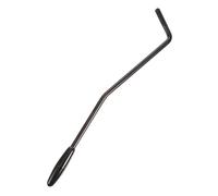 WHAMVOX Brazo de Puente de Trémolo para Guitarra Eléctrica, Barra de Vibrato Metálica Rosca de 6 Mm, Color Negro, Accesorio Compatible para Sistema de Trémolo Individual, Uso
