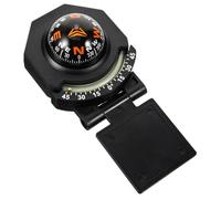 WHAMVOX Brújula Bola para Coche Portátil con Medidor de Inclinación Integrado Soporte para Salpicadero para Navegación Vehículos Barcos y Todoterrenos Visión Nítida y Ajustable