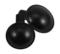 WHAMVOX Cabezal Rociador de Repuesto 2 Piezas para Regadera de Jardín de Plástico Negro, Fácil Instalación, Adecuado para Interiores y Huertos