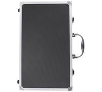 WHAMVOX Caja Organizadora Rígida para Micrófonos Inalámbricos, Maletín Ranuras Dobles y Diseño Duradero para Uso Profesional en Karaoke y Conferencias
