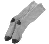 WHAMVOX Calcetines Calefactables Inteligentes Unisex USB Algodón Cálido Ajuste de Temperatura 3 Niveles para Invierno Ciclismo y Deportes al Aire Libre 1 Par Conector DC