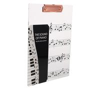 WHAMVOX Carpeta Acrílica y Fácil Cambio de Página Soporte Transparente para Partituras Adecuado para Músicos y Almacenamiento en Coros E Instrumentos