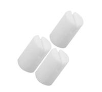 WHAMVOX Cejuela de Quinta Cuerda de Banjo de Hueso de Buey Blanco, Kit de Reemplazo de 3 Piezas Construcción Estable y Resonancia Superior