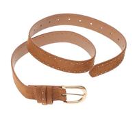 WHAMVOX Cinturón Boho de Gamuza Remaches, Hebilla de Pasador, para Mujer, Funcional y Ligero en Fiestas y Uso Casual
