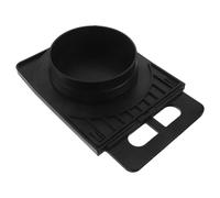 WHAMVOX Compuerta Negra de plástico 160 mm para gestión de Agua en Granjas, Compatible con Aplicaciones agrícolas y Canales de riego
