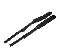 WHAMVOX Correa para estuche de violín bandolera correa acolchada gruesa acolchada para violín universal para de mensajero para computadora portátil Black