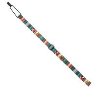 WHAMVOX Correa Para Ukelele Ajustable Estilo Cruzado Sin Perforación, Tela Colorida Multicolor, Accesorio Cómodo Para Instrumentos Musicales, Cinturón De Hombro Práctico y Compacto