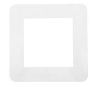 WHAMVOX Cubierta Protectora Para Interruptor De Pared Acrílica white Sin Tornillos Instalación Rápida Protección Contra Rayones Para Hogar