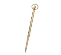 WHAMVOX de estaca con anillo resistente y clavo de tierra para caballos y ovejas, ideal para recintos temporales y campos de ganado