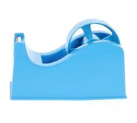 WHAMVOX Dispensador de cinta adhesiva de escritorio, máquina cortadora de papel adhesivo de doble uso, base con peso, tapete antideslizante, para sellado de paquetes Color Aleatorio