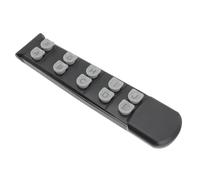 WHAMVOX Entrenador de Dedos Práctico para Guitarra Negro, Herramienta de Entrenamiento de Dedos de Plástico para Ejercicios de Mano, Accesorios para Practicar Guitarra para Principiantes