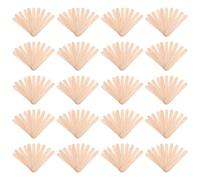 WHAMVOX Espátulas De Madera Para Lengua 20 Unidades Seguras Sin Astillas Para Consultorios Y Hogar