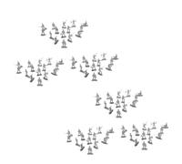 WHAMVOX Figuras Militares de Plástico Estáticas Soldados de Juguete para Paquete de 200 Unidades de Colores Aleatorios Juego Educativo para Desarrollo E Imaginación Color Aleatorio