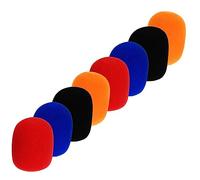 WHAMVOX Fundas Que Reduce Ruidos No Deseados Parabrisas 8 de Esponja para Micrófono de Mano para Micrófono Material Esponjoso y Mejora Calidad de Sonido para Presentaciones y Escenarios