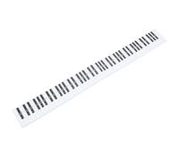 WHAMVOX Guía Práctica para Teclado de Piano de 88 Teclas, Papel Gráfico Resistente de Color Claro para Principiantes, Tabla de Simulación de Dedos, Ayuda Didáctica para Estudiantes