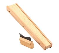 WHAMVOX Herramientas para Diapasón de Violín Abrazadera de Madera Raspador de Diapasón para Reparar Violín