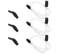 WHAMVOX Juego de 3 Boquillas Tubo Flexible de Plástico para Melódica Portátil, Accesorios Ligeros para Piano de Aire en Clases de Música y Grupos