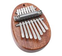 WHAMVOX Kalimba para Principiantes Piano de Dedo Portátil de Madera 8 Tonos Fácil de Tocar y Diseño Elegante para Niños y Adultos en Cualquier Lugar