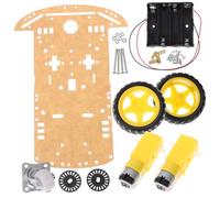 WHAMVOX Kit De Chasis con Codificador De Motor Inteligente Compatible con Batería De Coche Robot