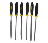 WHAMVOX Limas de Escofina y Rápida Eliminación de Material para Madera y Metales Juego de 6 Mango Cómodo, Acero y Plástico, Alta Durabilidad para Carpintería