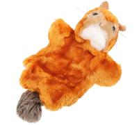 WHAMVOX Marioneta de Mano de Ardilla Peluche 1 Pieza Juguete Educativo para Primera Infancia Muñeco para Contar Cuentos y Juego Interactivo Hogar Escuela y Jardín Infantil