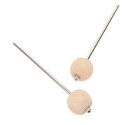 WHAMVOX Martillos de Madera para Pedal de Batería Vintage Cabezal Duro Accesorio para Percusión Reemplazo para Pedal de Bombo