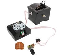 WHAMVOX Mecanismo de Reloj de Pared sin Ganchos Movimiento de Cuarzo Preciso Pieza de Repuesto para Reloj de Pared Vintage con Sonido Horario Adecuado para Reparación y Decoración