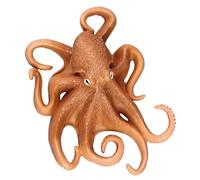 WHAMVOX Modelo de Pulpo de Plástico Decorativo para Niños, Tamaño Pequeño, Figura Simulada y Ligera, Animal Marino Adorable para Decoración de Escritorio y Regalos Divertidos