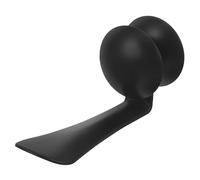 WHAMVOX Pandereta de Pie Negra para Niños, Campana de Percusión Agitador de Arena, Instrumento Musical Portátil para Acompañamiento Rítmico en Actividades y Conciertos