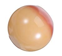 WHAMVOX Pantalla de Vidrio Rosa de Cubierta para Lámpara Colgante y Aplique Pantalla Pequeña de Globo con Doble Orificio para Lámparas de Mesa y Techo Accesorio Vintage para Decoración de