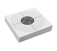 WHAMVOX Pegatinas para Diana De Tiro Al Blanco Papel Portátil 100 Unidades Blancas Resistentes Al Desgarro Prácticas para Arqueros Uso En Exteriores y Entrenamiento De Puntería