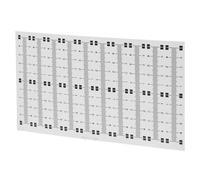 WHAMVOX Pegatinas para reglas de medición Regla cinta métrica 20Pcs PVC adhesivo para montaje centrado en banco de trabajo