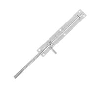 WHAMVOX Pestillo de Suelo de Acero Reforzado para Puertas Exteriores, Cerrojo Deslizante para Portones y Puertas Francesas, Accesorio Funcional para Uso en Patios y Jardines