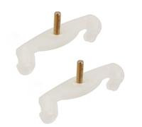 WHAMVOX Pies de Apoyo para Violín, Accesorios de Goma Antideslizante para Soporte de Hombro, 2 Piezas para Músicos, Proporcionan Estabilidad y Evitan Resbalones al Tocar