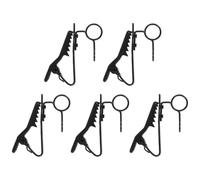 WHAMVOX Pinzas de Micrófono Lavalier 5 Piezas Clip de Sujeción para Micrófono Inalámbrico, Accesorios para Uso Profesional y Presentaciones