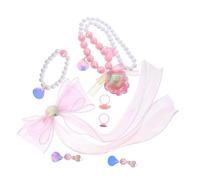 WHAMVOX Pinzas Para El Cabello Con Conchas Joyería De Conchas Aretes De Perlas Bisutería De Sirena Aretes Para Niñas Joyería Para Niñas