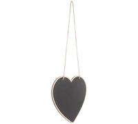 WHAMVOX Pizarra Colgante de Madera Negra Ligera Diseño de Cordón para Mensajes Pared, Adecuado para Decoración Creativa Hogar o Restaurante