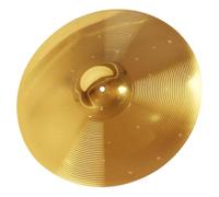 WHAMVOX Platillo de Metal para Batería Crash Cymbal Ligero y Portátil para Práctica Borde Liso Seguro Diseño Resistente para Jazz y Percusión