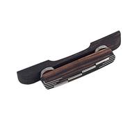 WHAMVOX Puente de Guitarra de 4 Cuerdas para Mandolina, Altura Ajustable Perillas, Madera de Palisandro Café, Accesorio Ligero y Duradero para Instrumentos Musicales