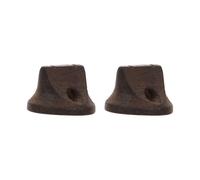 WHAMVOX Puentes de Erhu de Ébano 2 Piezas Accesorio para Instrumento Chino Puente Sencillo y Práctico para Erhu Material Duradero y Ligero Uso en Música Tradicional China