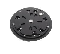 WHAMVOX Rueda de Círculo de Quintas para Guitarra Aleación de Aluminio Herramienta Precisa para Teoría Musical Transposición y Práctica de Acordes Soporte para Composición y Modulación