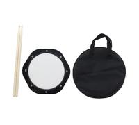 WHAMVOX Set de Práctica de Batería Mudo de 10 Pulgadas Bolsa de Transporte Resistente para Amantes Música, Baquetas Incluidas, Accesorio Portátil para Práctica Silenciosa y Desarrollos