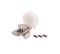 WHAMVOX Soporte Pulgar del Clarinete en Color Blanco con Tornillo, Accesorio de Metal y Plástico para Mantener Posición Correcta y Comodidad al Tocar